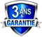 Garantie - 3 ans